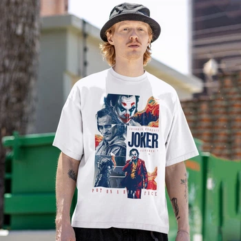 Футболка унісекс Joker (Put On A Happy Face) 4XL білий
