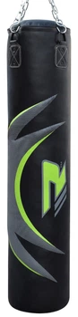Боксерський мішок RDX Leather Green 1.2 м, 40-50 кг