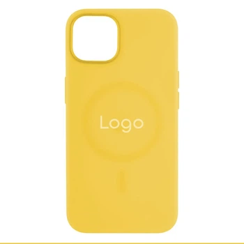 Чохол Silicone Case with MagSafe+SplashScreen для iPhone 12 Pro Max Колір Sun Flower