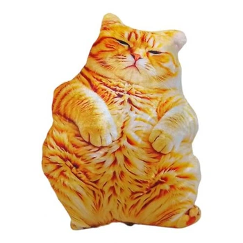 Игрушка мягкая "Кот рыжий" размер 33 см