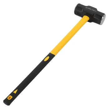 Кувалда сталева 8,2кг для кросфіту та функціональних тренувань Zelart Gym Hammer 9635-18 довжина 88см