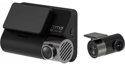 Автомобільний відеореєстратор 70mai HDR Dash Cam Set 4K A810 2 камери GPS Wi-Fi ADAS HDR