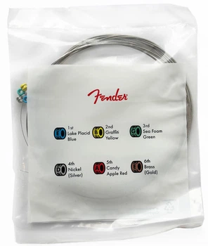 Струны для электрогитар Fender 150R Transparent Pack