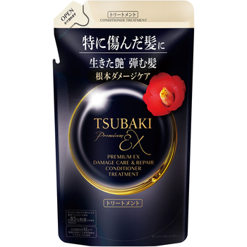 Кондиционер TSUBAKI Premium EX Уход за повреждёнными волосами и восстановление, 300 мл (485984)