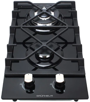 Варильна поверхня газова Grunhelm GHGW 0229 MB WOK (Domino)