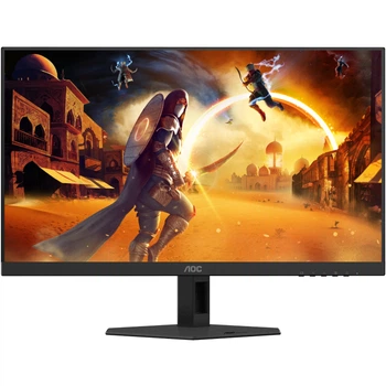TFT 27' AOC 27G4HRE, Fast IPS, 200Гц, 2хHDMI, DP, колонки, чорно-червоний