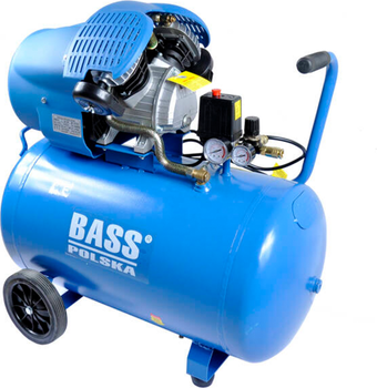 Kompresor Bass Polska 120 l dwutłokowy 5745 (5902067613320)