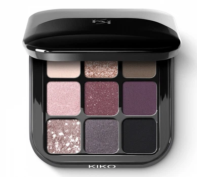 Палетка тіней KIKO MILANO Glamour Multi Finish Eyeshadow Palette 04 Mauve Selection 2.5г