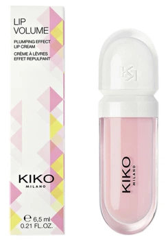 Блиск для губ с эффектом збільшення обєму Kiko Milano Lip Volume Plumping Effect Lip Cream 6 мл