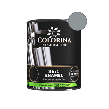 Эмаль-грунт 3в1 Colorina серая (RAL 7042) 2,5 л