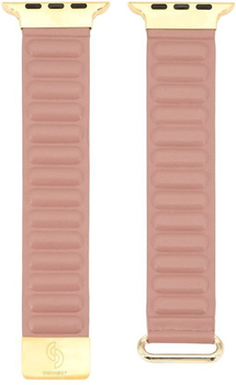 Pasek Connect Cortical Back Buckle Magnetic Suction do Apple Watch 38/40/41 mm Rose Pink (CONAPP38CBMR)