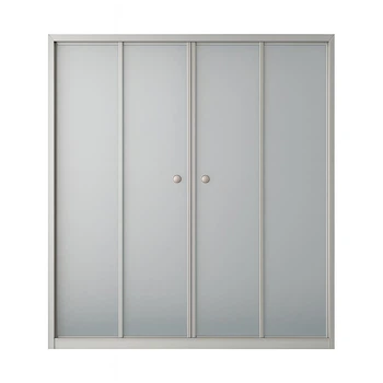 Скляні двері в душову KO&PO 7052 F )120) 180х120 см розсувні перегородка для душу скло матове (C10656)