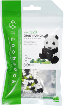 Zestaw do zabawy Nanoblock Wielka panda 220 elementów NBC-328 (4972825219126)