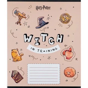Зошит шкільний 12 аркушів коса лінія Kite Harry Potter HP24-235