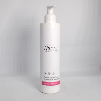 Укрепляющий 2-фазный тонер Smart4Derma Redness Correct для чувствительной и куперозной кожи 250 мл