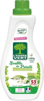Пом'якшувач для прання L'Arbre Vert Дихання чистоти 800 мл (3450601028656)