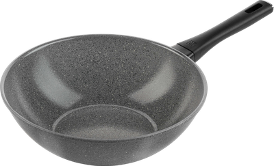Patelnia Wok Zwilling J.A. Henckels Terreno Plus ceramiczny szary 28 cm (4009839684302)