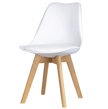 Скандинавский обеденный стул DSF-313 White