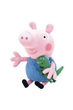 Детская игрушка мягконабивная TY Peppa Pig "Джордж" цвет разноцветный TY ЦБ-00283675