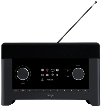 Odbiornik radiowy Teufel Radio 3Sixty Black (107000612)
