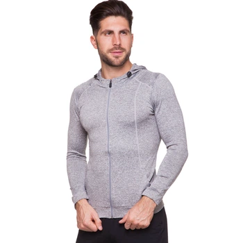 Кофта спортивная на молнии с капюшоном SP-Sport 1006 размер M (159-171 см) Grey