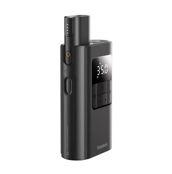 Портативный насос для шин Baseus PrimeTrip VA1 Wired and Wireless 2-in-1 Tire Inflator 2,8 атм 3800 мАч с функцией Power Bank (9F61C080999D)