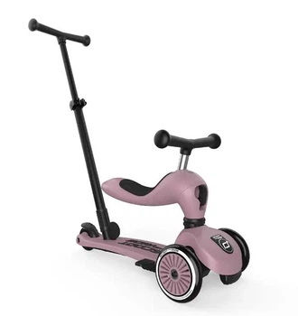 Самокат триколісний Scoot and Ride Highwaykick-1 Push and Go, Wild Berry