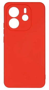 Панель Soft Silicone Case для Redmi Note 14 (4G) EU(164,84*78,15), Червоний