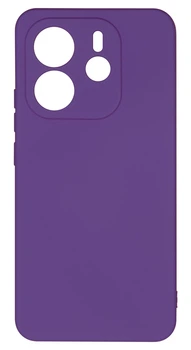 Панель Soft Silicone Case для Redmi Note 14 (4G) EU(164,84*78,15), Бузковий