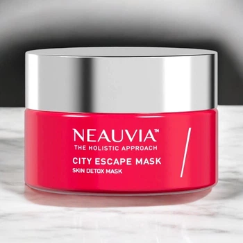 Очищающая угольная маска Neauvia CITY ESCAPE FACIAL MASK 50 мл red