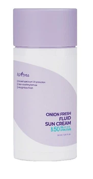Легкий сонцезахисний флюїд 50 мл Isntree Onion Fresh Fluid Sun Cream SPF50 PA++++