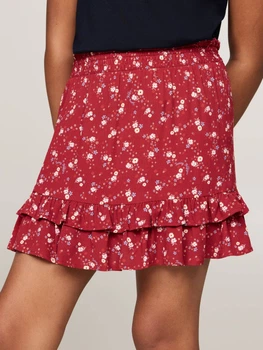 Детская юбка для девочки Tommy Hilfiger 500596923 104 см Красная (1159840641)