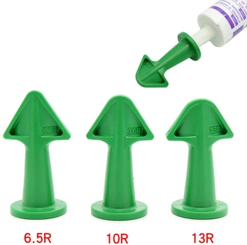 Набір насадок-шпателів для герметика та силікону Silicone Caulking Tools Green 3 штуки