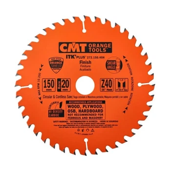 Диск пильный по дереву CMT 150x20x40Т (272.150.40H)