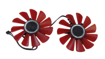 Вентилятор (кулер) Focosee 35858 для відеокарти XFX RX 470-580 комплект 2шт (FY09010M12LPA)