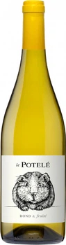 Вино Chateau Belair Le Potele Chardonnay Viognier Languedoc біле сухе 0.75 л (3700619362090)