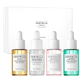 Набор из 4 ампул с мадагаскарской центеллой SKIN1004 Madagascar Centella Ampoule Kit, 30мл*4шт