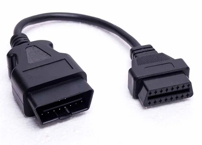 Кабель-удлинитель OBD-II 16-pin мама-папа - 30 см