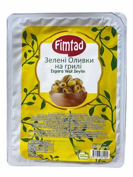 Оливки зелені на грилі Fimtad 400г Туреччина