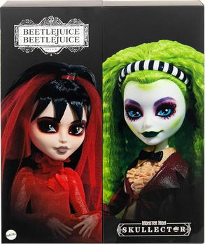 Кукла Монстер Хай Битлджус и Лидия Monster High Skullector Beetlejuice and Lydia Doll Mattel