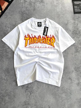 Футболка Thrasher 2002 білого кольору, розмір L