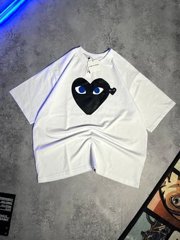 Футболка Play Comme des Garcons 2012 белого цвета, размер L