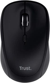 Mysz Trust Yvi+ Silent Wireless/Bluetooth Mouse Black (TR25512)