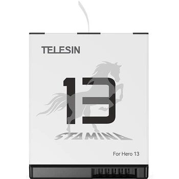 Усиленный морозостойкий аккумулятор для GoPro 13 Telesin (S0-BTR-04-TGP)