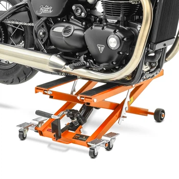 Підйомна гідравлічна платформа Harley Davidson Freewheeler ConStands Mid-Lift XL помаранчева