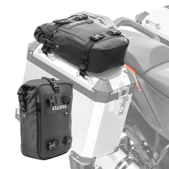 Комплект із 2 додаткових сумок Pannier Lid, сумісних із кофром Aprilia Caponord 1200 / Rally Bagtecs KH1
