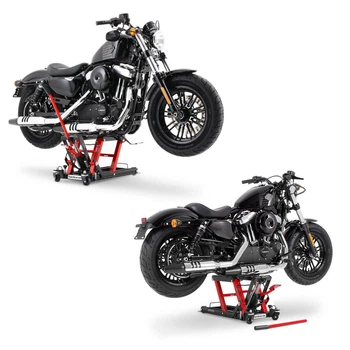 Підйомні платформи ConStands Mid-Lift L 2шт для Harley та чопера до 680 кг у червоному кольорі