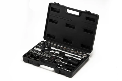 Набор инструментов MASTERTOOL ¼"&½" 72 шт 4-13 мм 10-27 мм кейс 78-7072