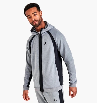 Толстовка Air Jordan Dri-Fit Sport Full-Zip Hoodie Grey Dq7323-091 XL