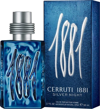 Woda perfumowana męska Cerruti 1881 Silver Night 50 ml (5050456006199)